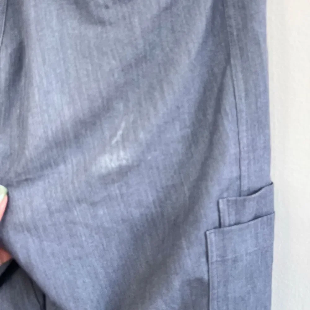 Figs Axim Cargo Scrub Pants Graphite Gray Medium Short Men